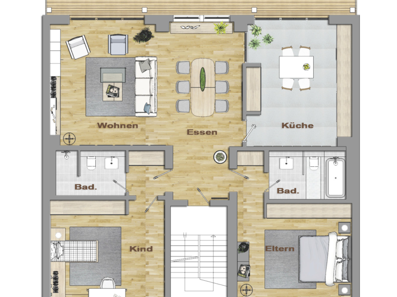 2D_PLAN ETAJ 1_ETAJ 2